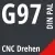 G97 DIN / PAL CNC Drehen