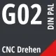 G02 DIN / PAL CNC Drehen