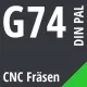 G74 DIN / PAL CNC Fräsen