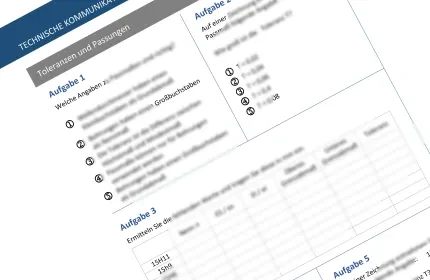 Aufgaben - Toleranzen und Passungen