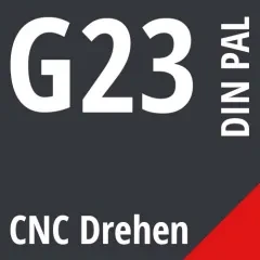 G23 DIN / PAL CNC Drehen