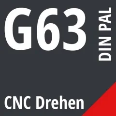 G63 DIN / PAL CNC Drehen