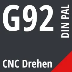 G92 DIN / PAL CNC Drehen